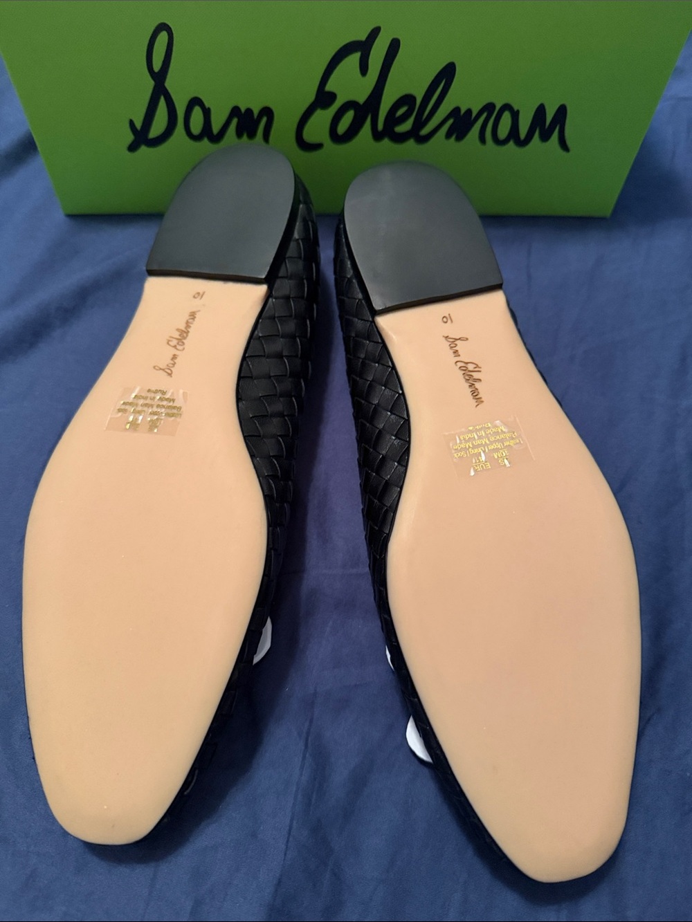 ✨NEW✨ Sam Edelman Ruthie Woven Ballet Flats - Picture 3 of 4